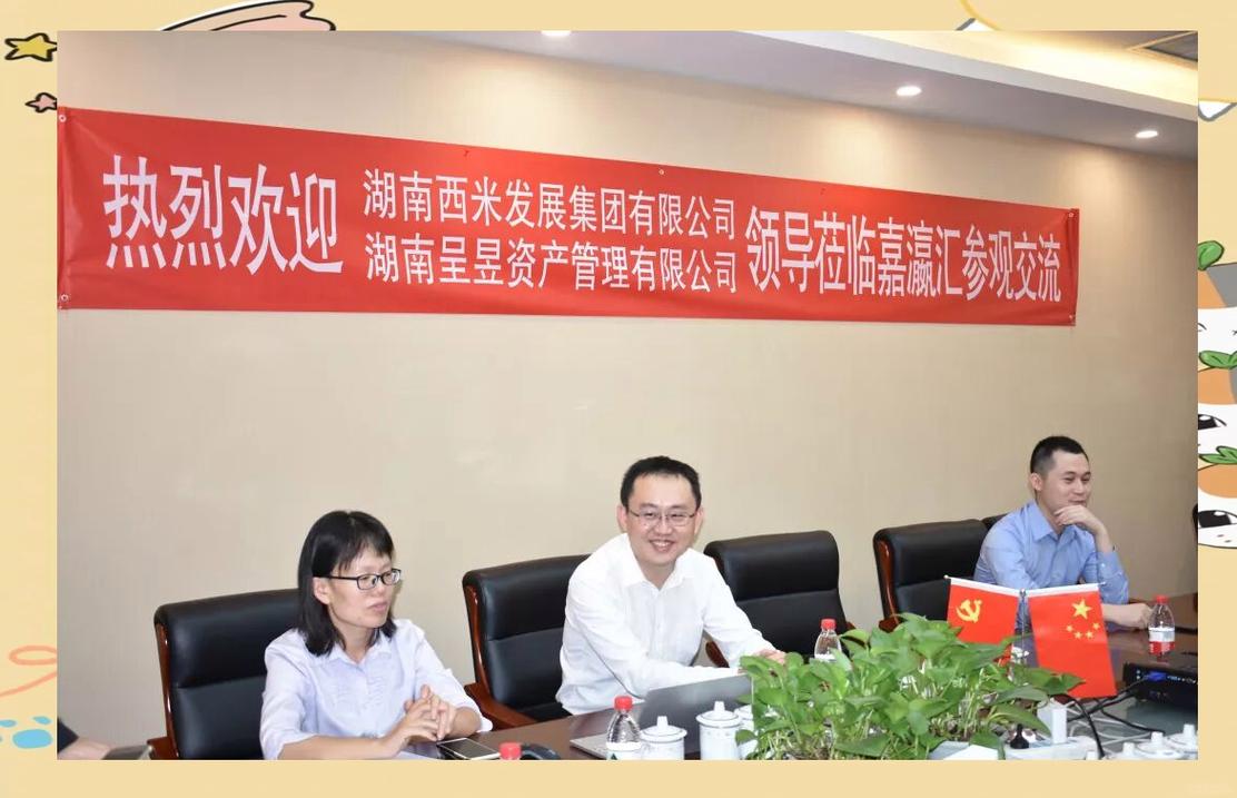 产融结合新典范 湖南西米集团携手嘉瀛汇金融，共探西米科技发展新机遇